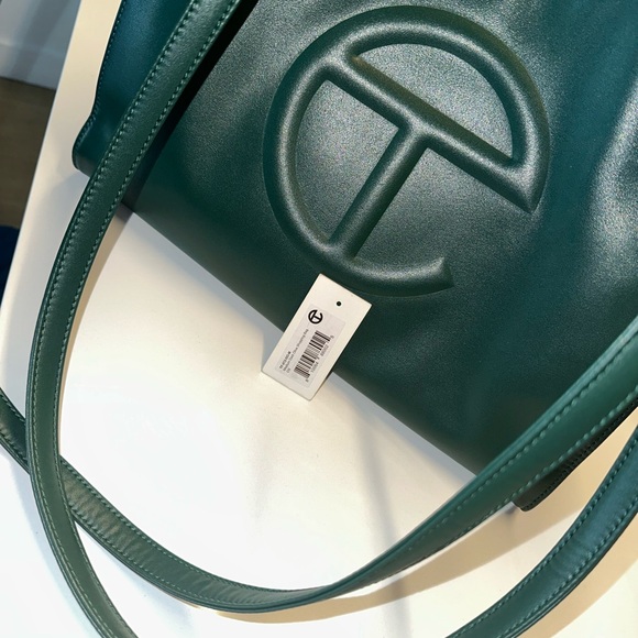 Telfar Dark Green Tote Bag (Medium) - Picture 3 of 7